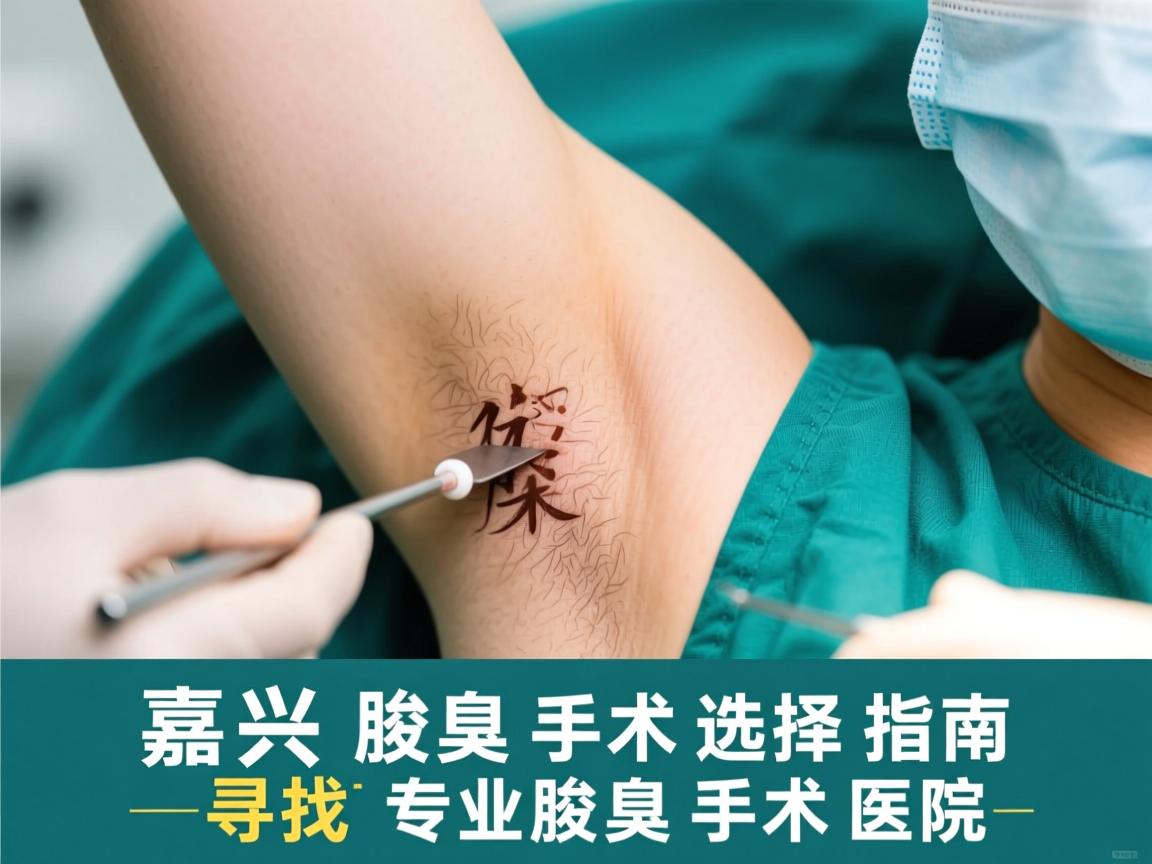 嘉兴腋臭手术选择指南，寻找专业的腋臭手术医院