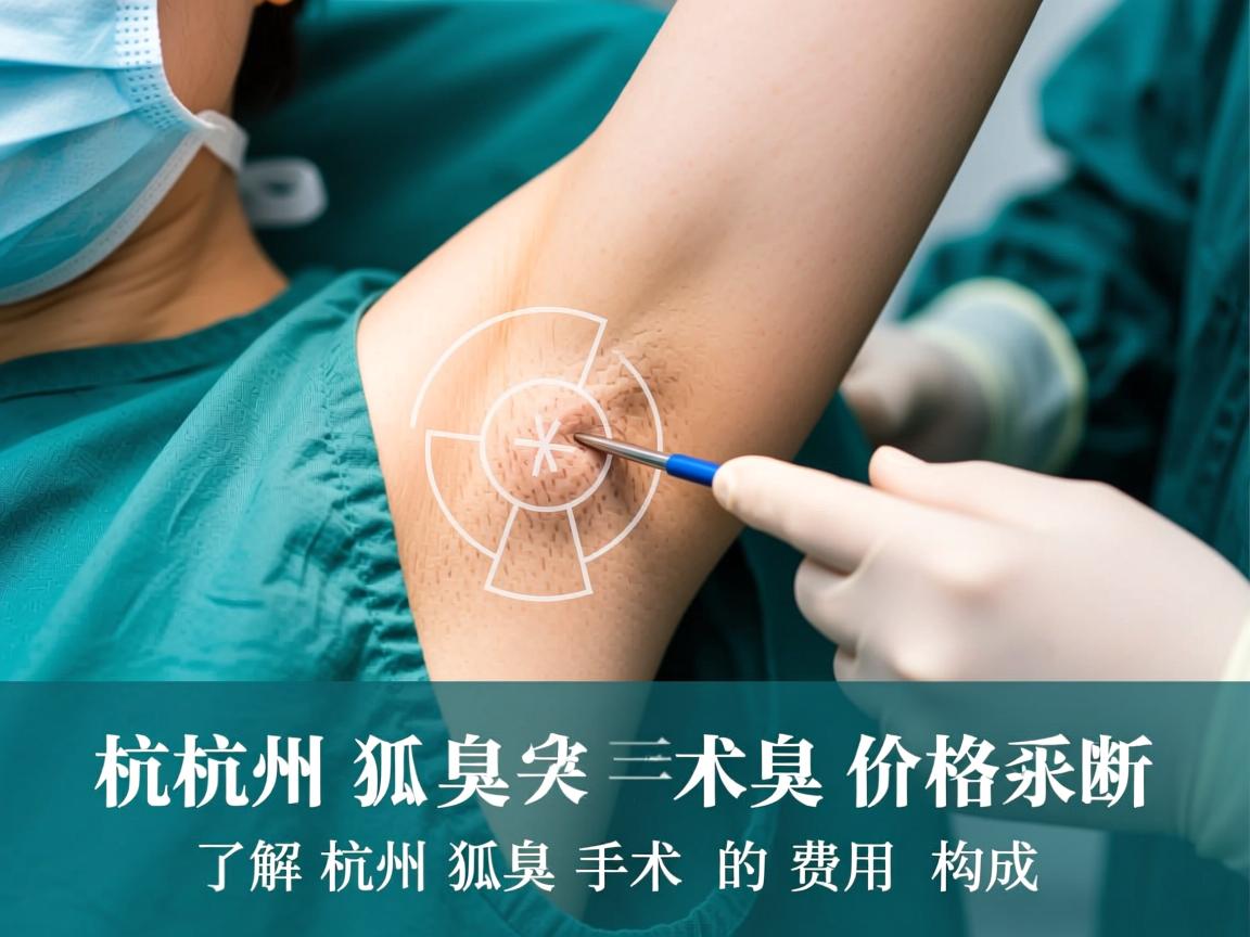 杭州狐臭手术价格解析，了解杭州狐臭手术的费用构成