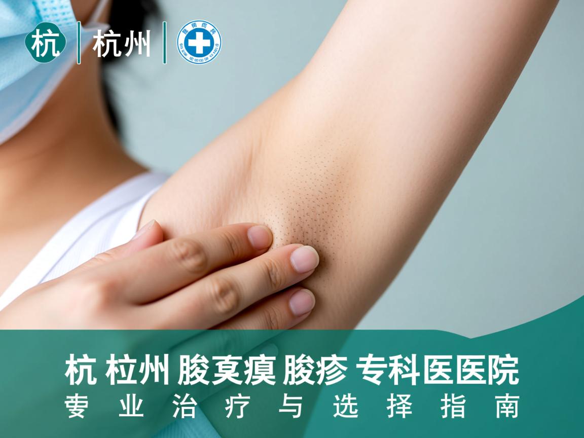 杭州腋臭专科医院，杭州腋臭专科医院的专业治疗与选择指南