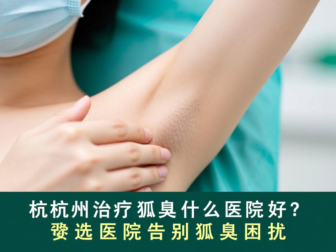 杭州治疗狐臭什么医院好?选对医院告别狐臭困扰 杭州治疗狐臭什么医院好?选对医院告别狐臭困扰