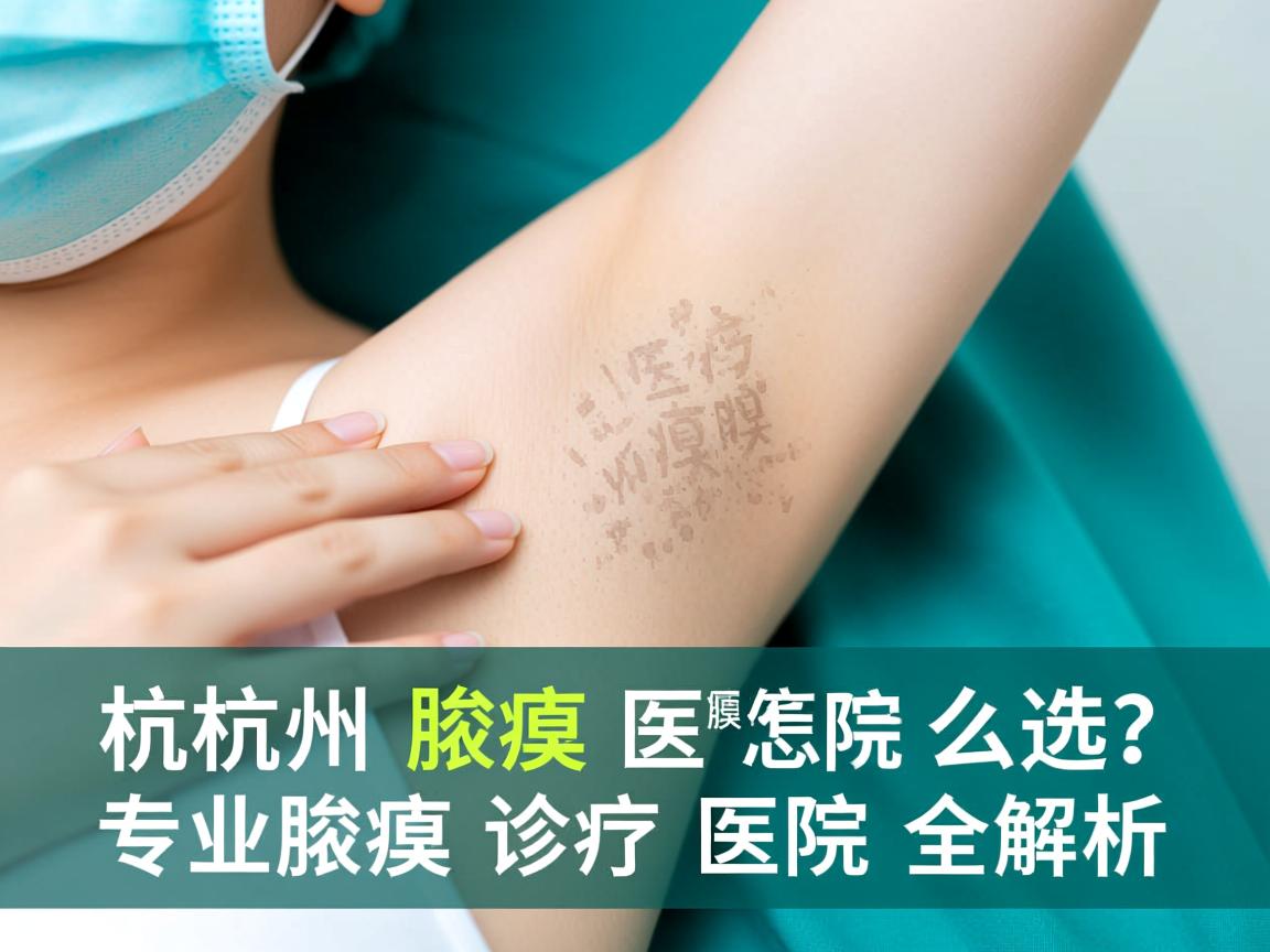 杭州腋臭医院怎么选？专业腋臭诊疗医院全解析
