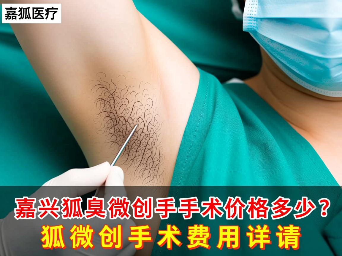 嘉兴狐臭微创手术价格多少？解析狐臭微创手术费用详情