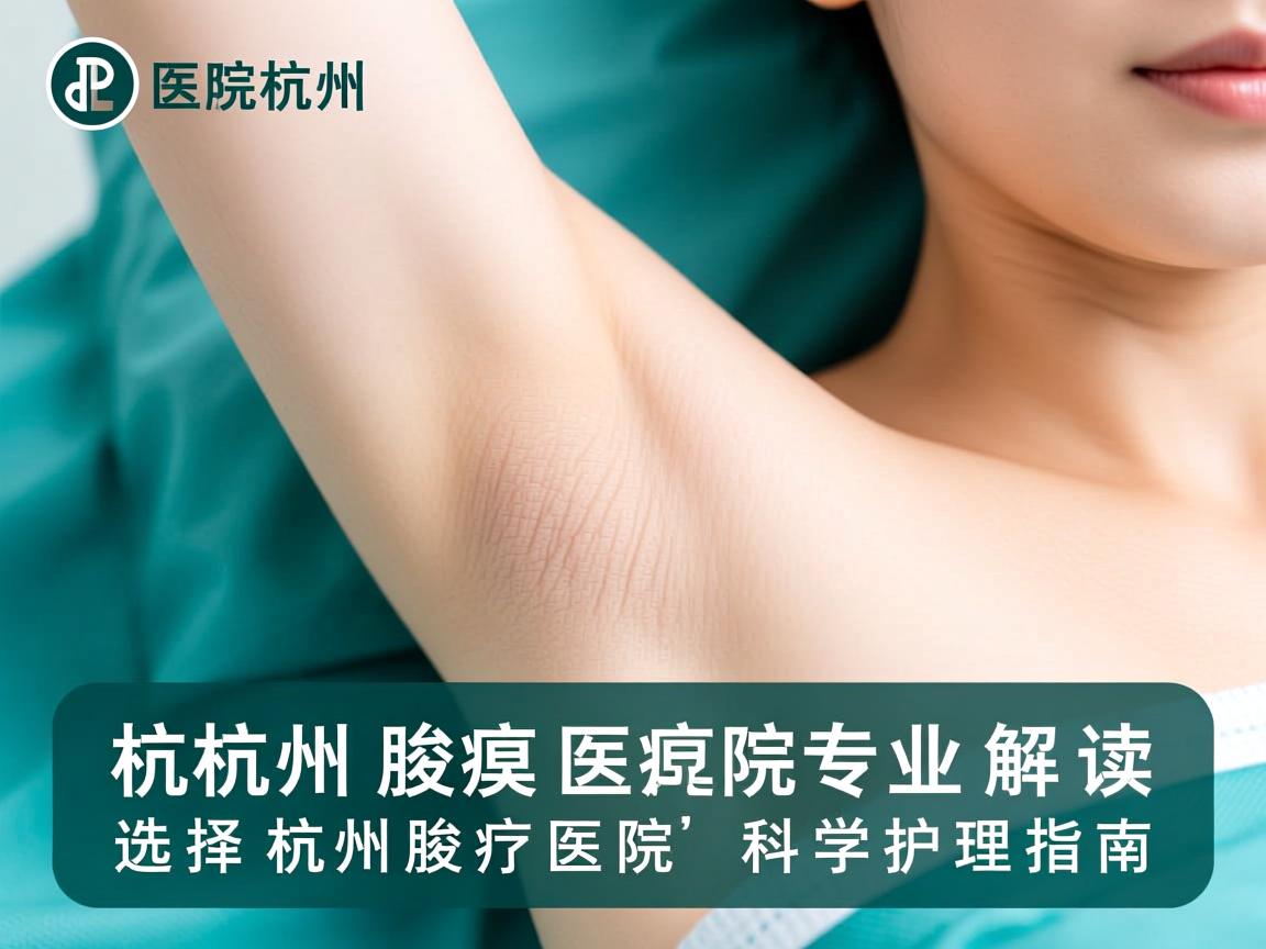 杭州腋臭医院专业解读，选择杭州腋臭医院的科学护理指南