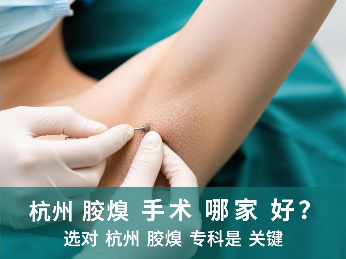 杭州腋臭手术哪家好？选对杭州腋臭专科是关键