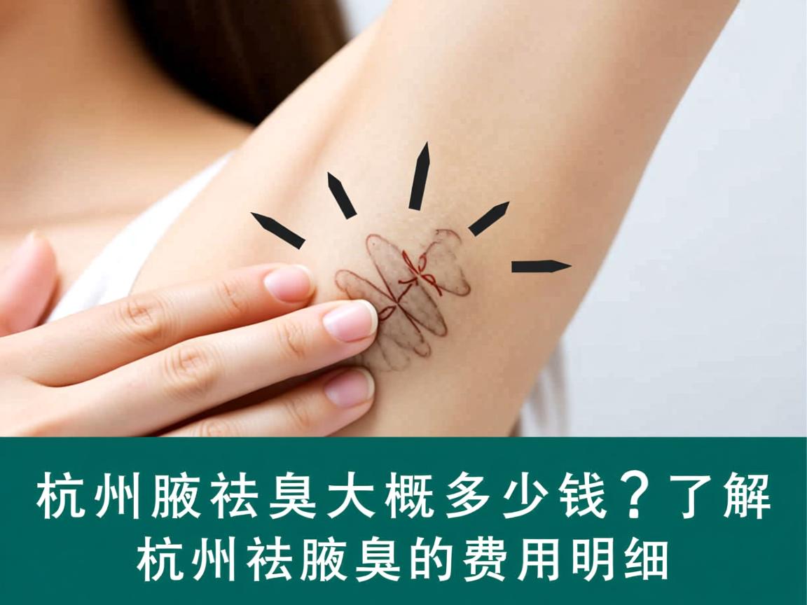 杭州祛腋臭大概多少钱?了解杭州祛腋臭的费用明细 杭州祛腋臭大概多少钱?了解杭州祛腋臭的费用明细