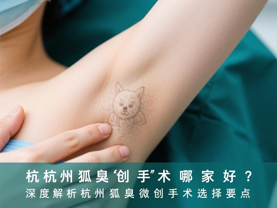 杭州狐臭微创手术哪家好？深度解析杭州狐臭微创手术选择要点
