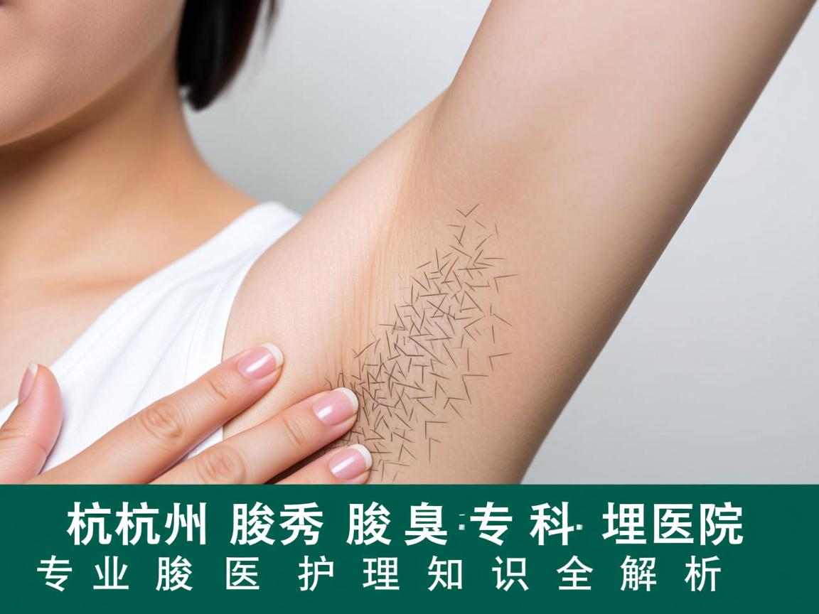杭州腋秀腋臭专科医院，专业腋臭医疗护理知识全解析