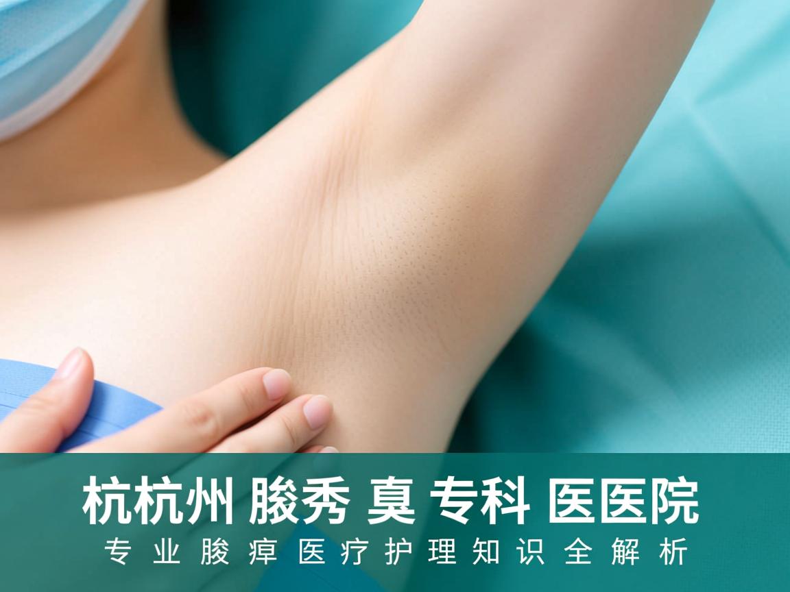 杭州腋秀腋臭专科医院，专业腋臭医疗护理知识全解析