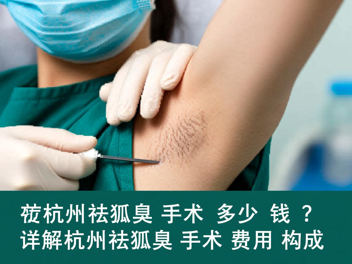 杭州祛狐臭手术多少钱?详解杭州祛狐臭手术费用构成 杭州祛狐臭手术多少钱?详解杭州祛狐臭手术费用构成