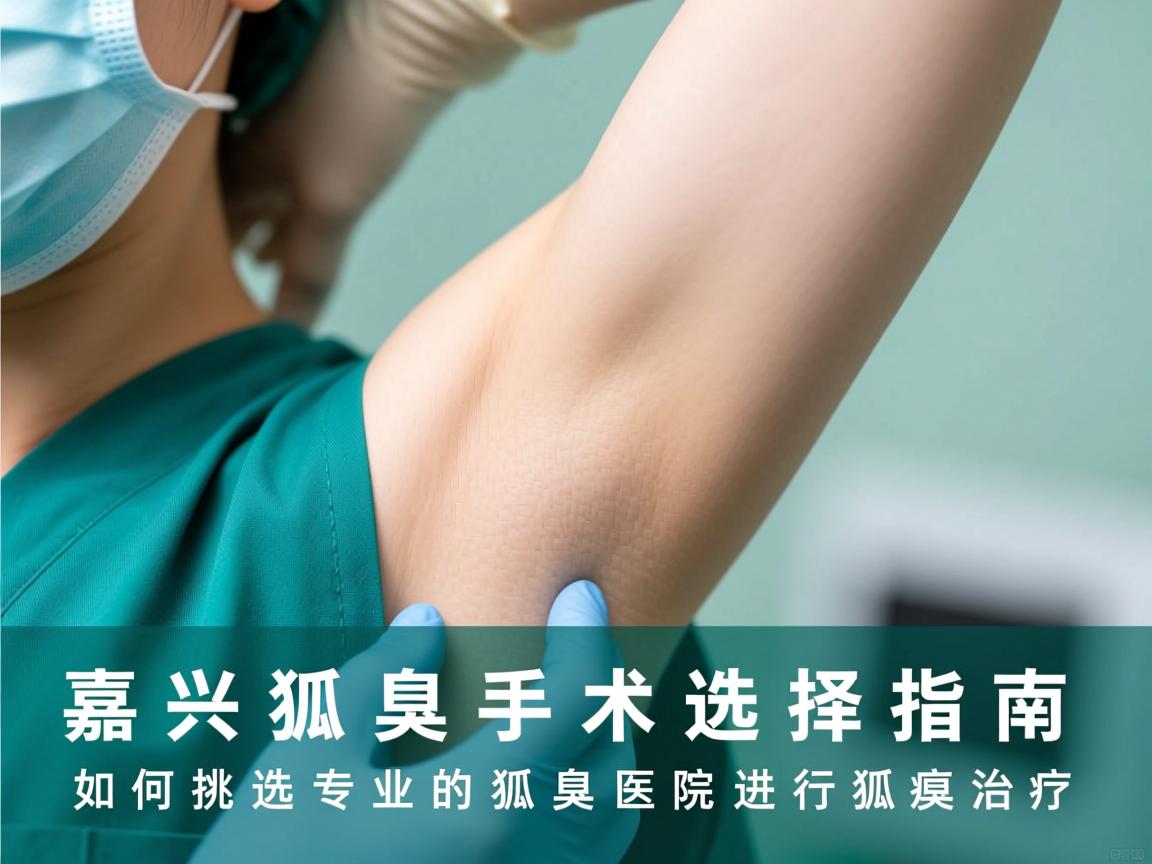 嘉兴狐臭手术选择指南，如何挑选专业的狐臭医院进行狐臭治疗