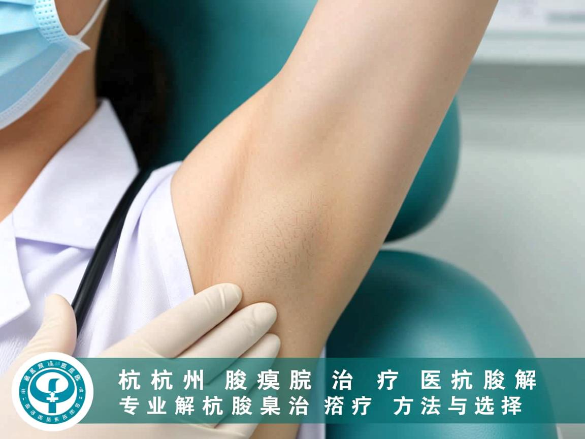 杭州腋臭治疗医院，专业解析杭州腋臭治疗的方法与选择