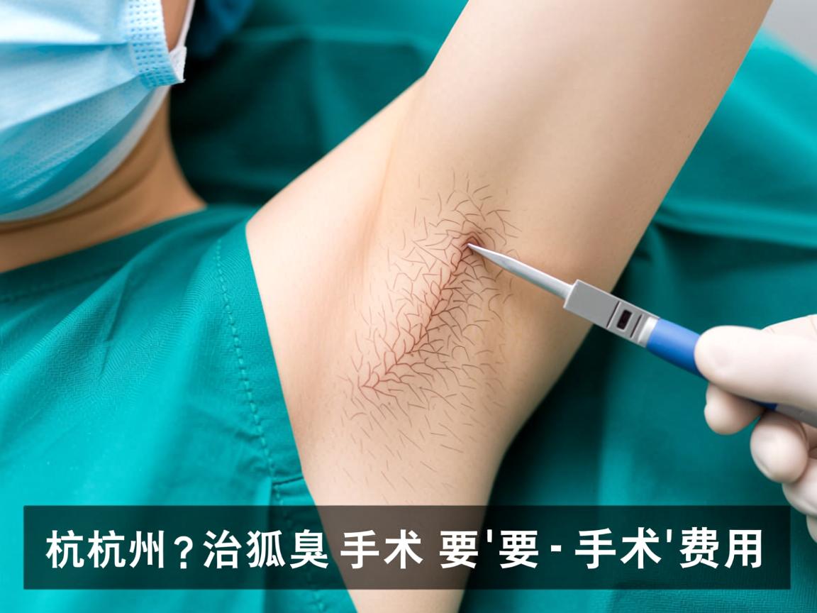 杭州治狐臭手术要多少钱?深度解析杭州狐臭手术费用 杭州治狐臭手术要多少钱?深度解析杭州狐臭手术费用