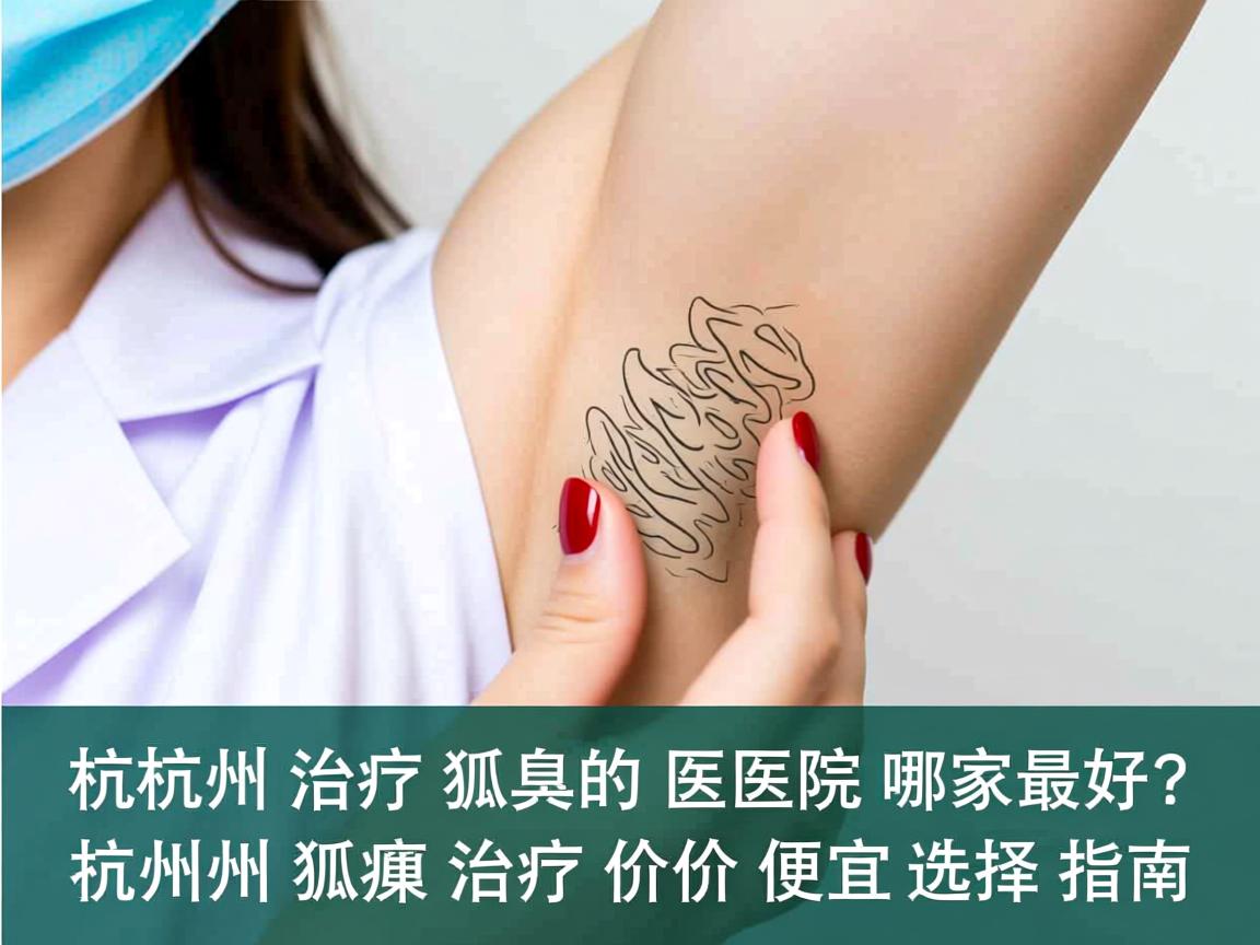 杭州治疗狐臭的医院哪家最好？杭州狐臭治疗价格便宜选择指南