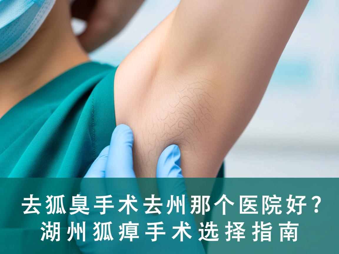去狐臭手术去湖州那个医院好？湖州狐臭手术选择指南