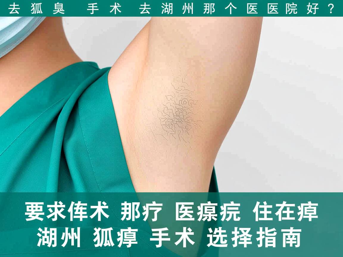 去狐臭手术去湖州那个医院好？湖州狐臭手术选择指南