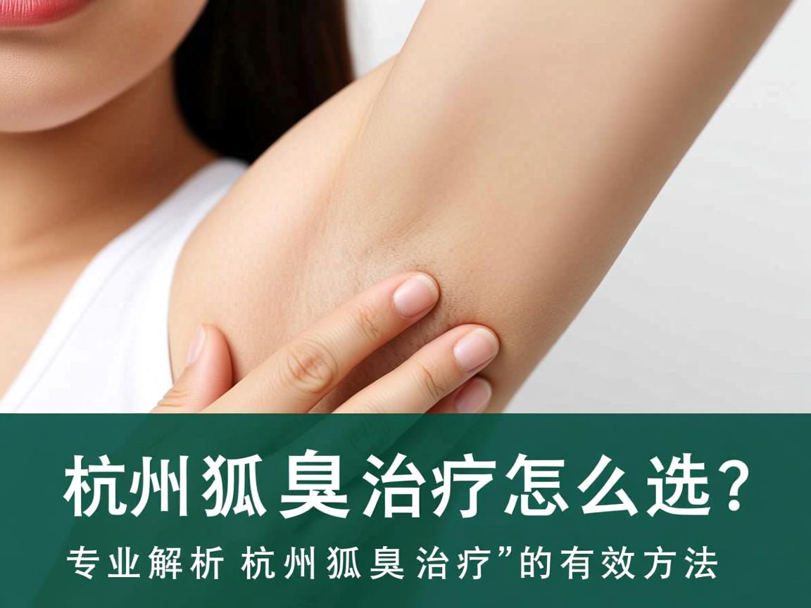 杭州狐臭治疗怎么选?专业解析杭州狐臭治疗的有效方法 杭州狐臭治疗怎么选?专业解析杭州狐臭治疗的有效方法