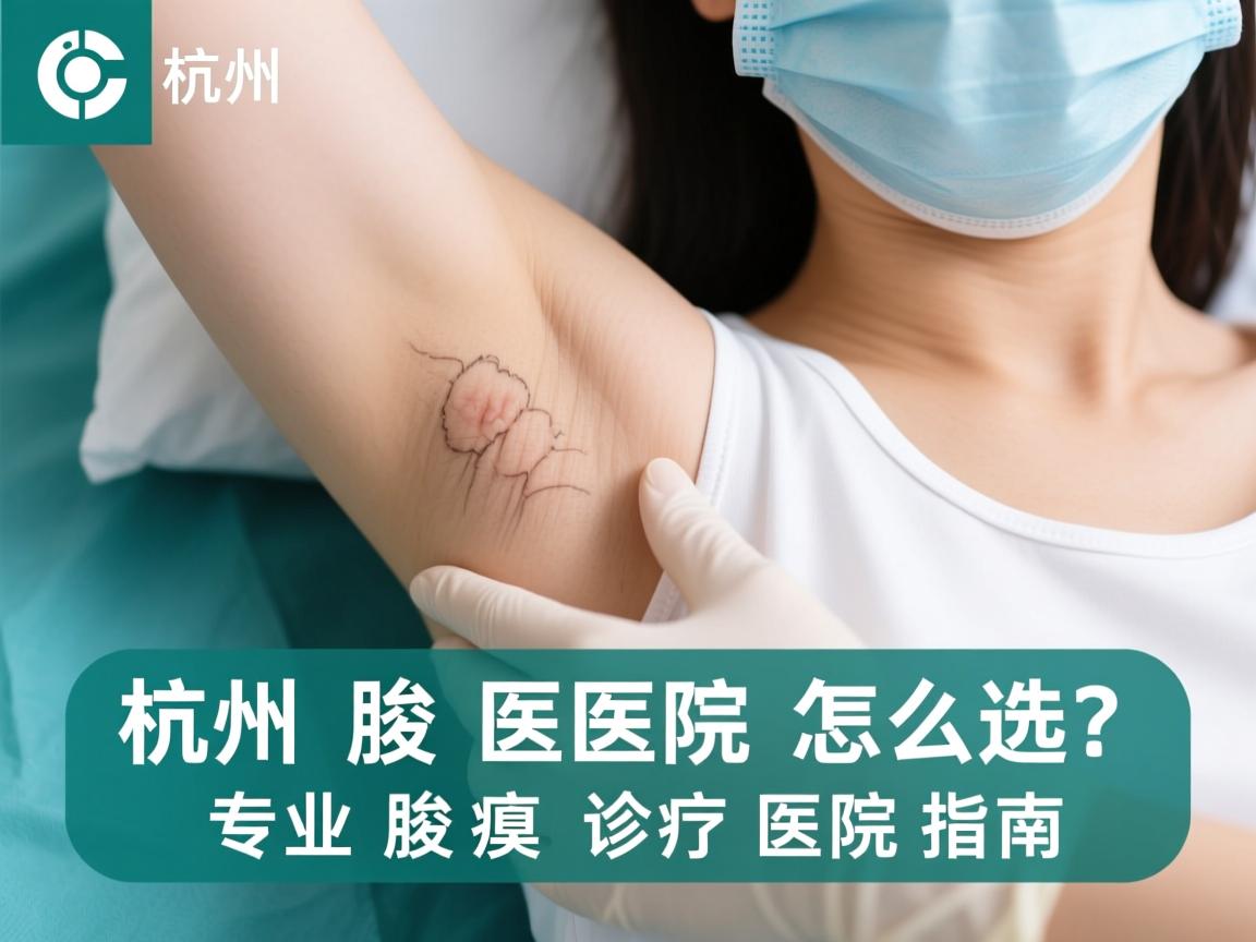 杭州腋臭医院怎么选？专业腋臭诊疗医院指南