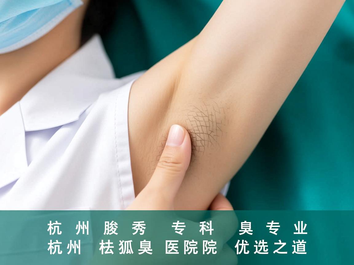 杭州腋秀腋臭专科,专业解读杭州祛狐臭医院的优选之道 杭州腋秀腋臭专科,专业解读杭州祛狐臭医院的优选之道