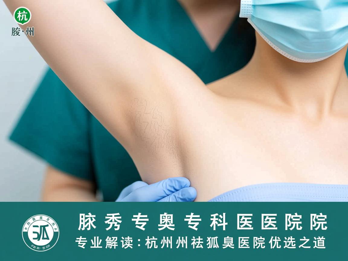 杭州腋秀腋臭专科,专业解读杭州祛狐臭医院的优选之道 杭州腋秀腋臭专科,专业解读杭州祛狐臭医院的优选之道
