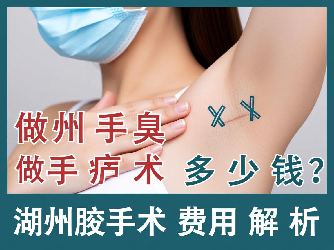在湖州做腋臭手术要多少钱？湖州腋臭手术费用解析