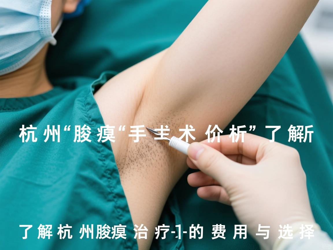 杭州腋臭手术价格解析,了解杭州腋臭治疗的费用与选择 杭州腋臭手术价格解析,了解杭州腋臭治疗的费用与选择