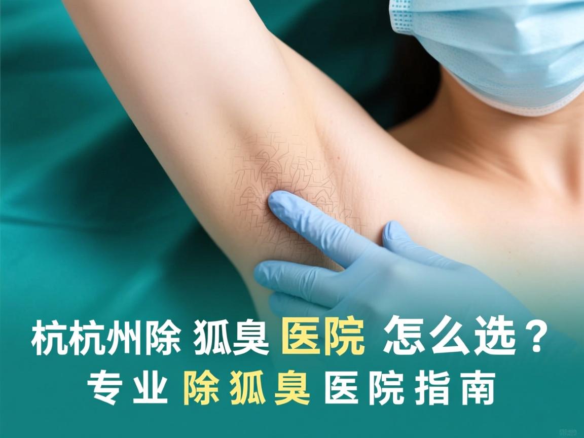 杭州除狐臭医院怎么选?专业除狐臭医院指南 杭州除狐臭医院怎么选?专业除狐臭医院指南
