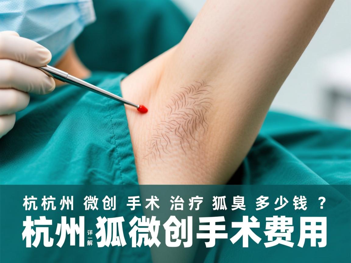杭州微创手术治疗狐臭多少钱?详解杭州狐臭微创手术费用 杭州微创手术治疗狐臭多少钱?详解杭州狐臭微创手术费用