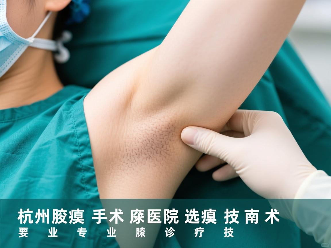 杭州腋臭手术医院选择指南，聚焦专业腋臭诊疗技术