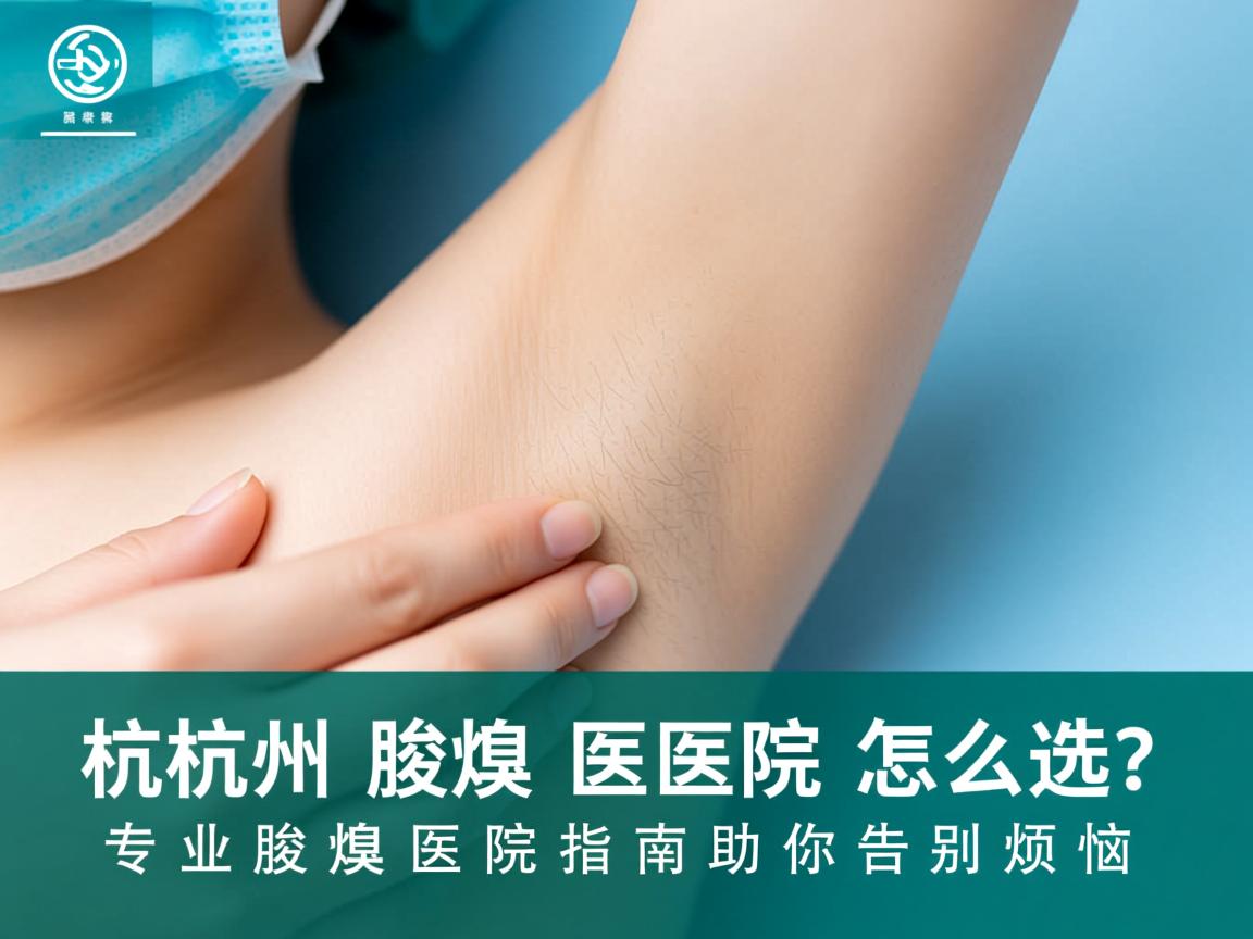 杭州腋臭医院怎么选？专业腋臭医院指南助你告别烦恼