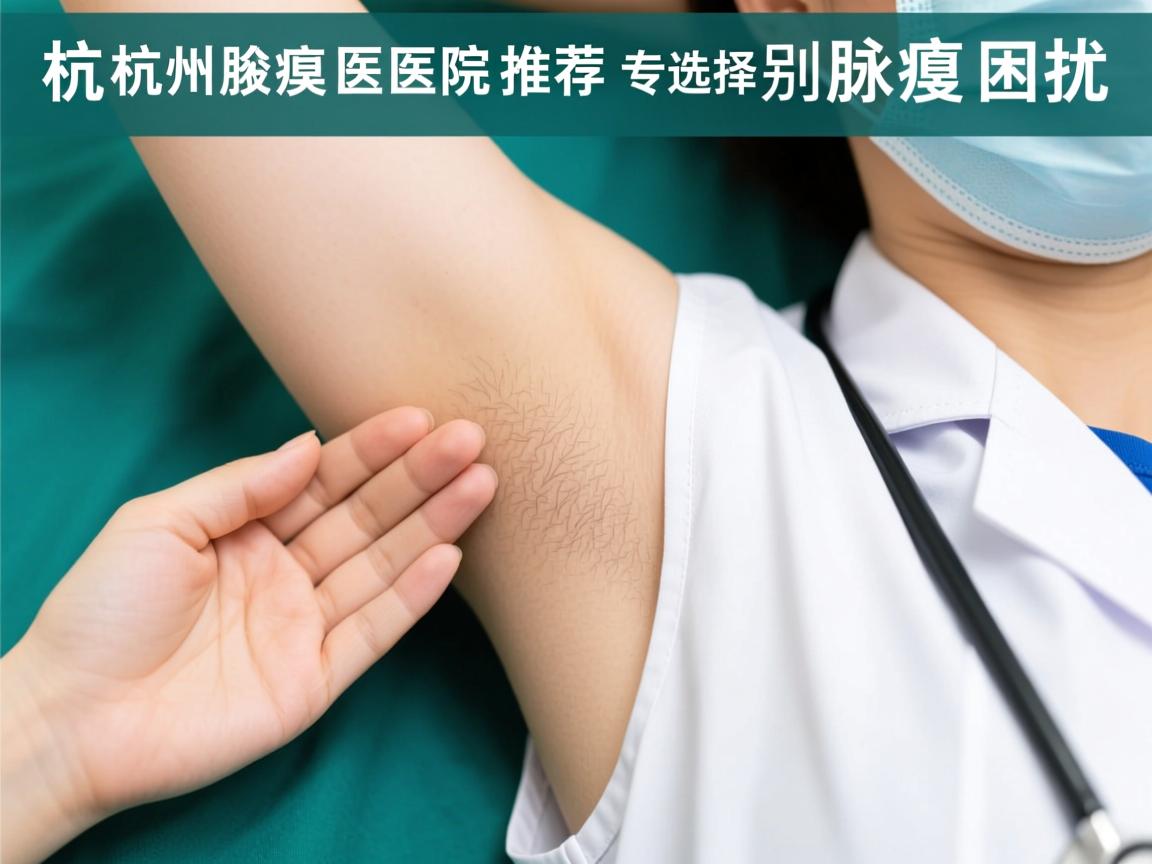 杭州腋臭医院推荐，专业选择，告别腋臭困扰