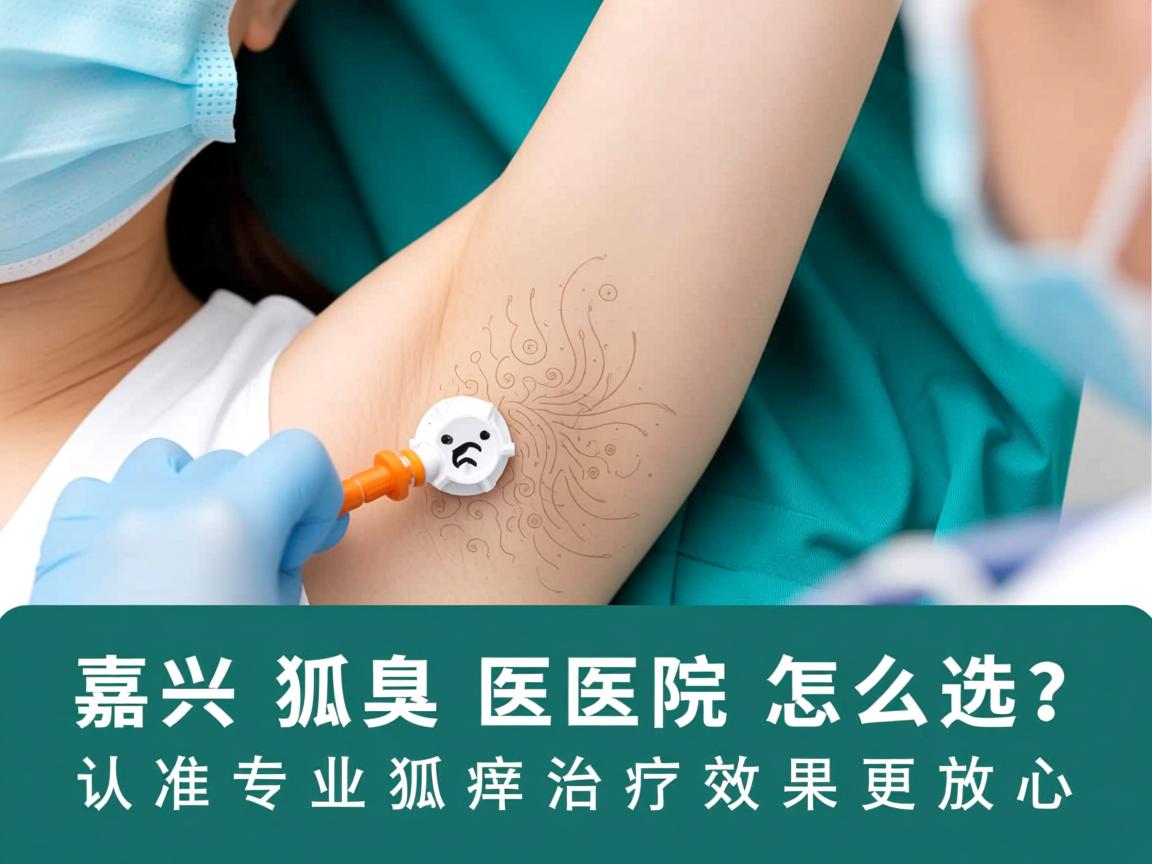 嘉兴狐臭医院怎么选？认准专业狐臭治疗效果更放心