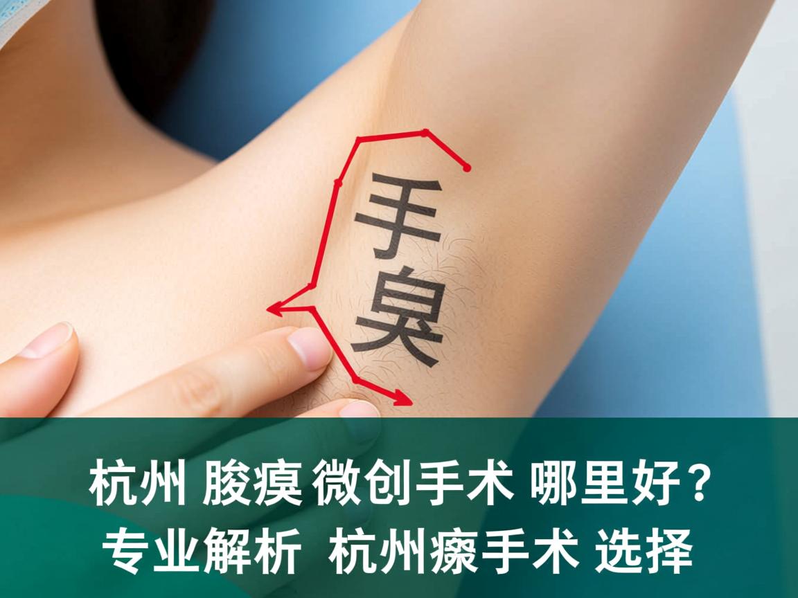 杭州腋臭微创手术哪里好?专业解析杭州腋臭手术选择 杭州腋臭微创手术哪里好?专业解析杭州腋臭手术选择