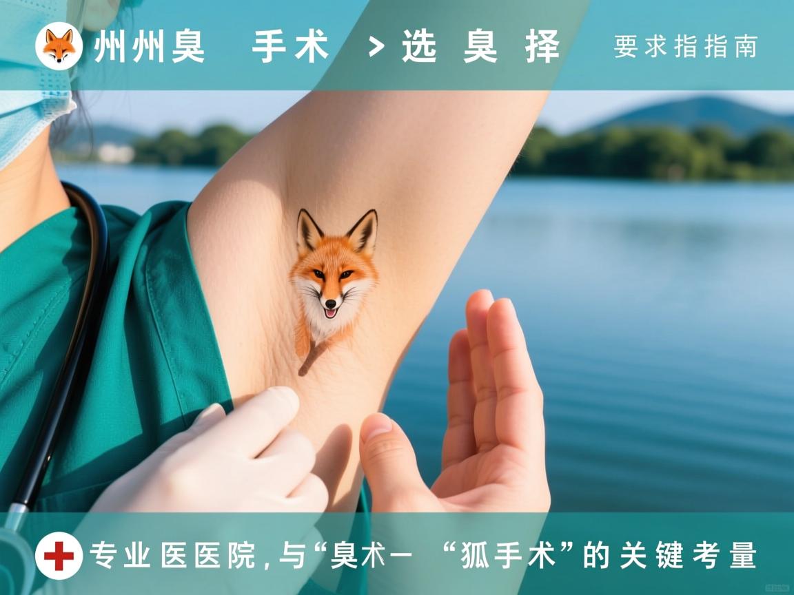 湖州狐臭手术选择指南,专业医院与狐臭手术的关键考量 湖州狐臭手术选择指南,专业医院与狐臭手术的关键考量