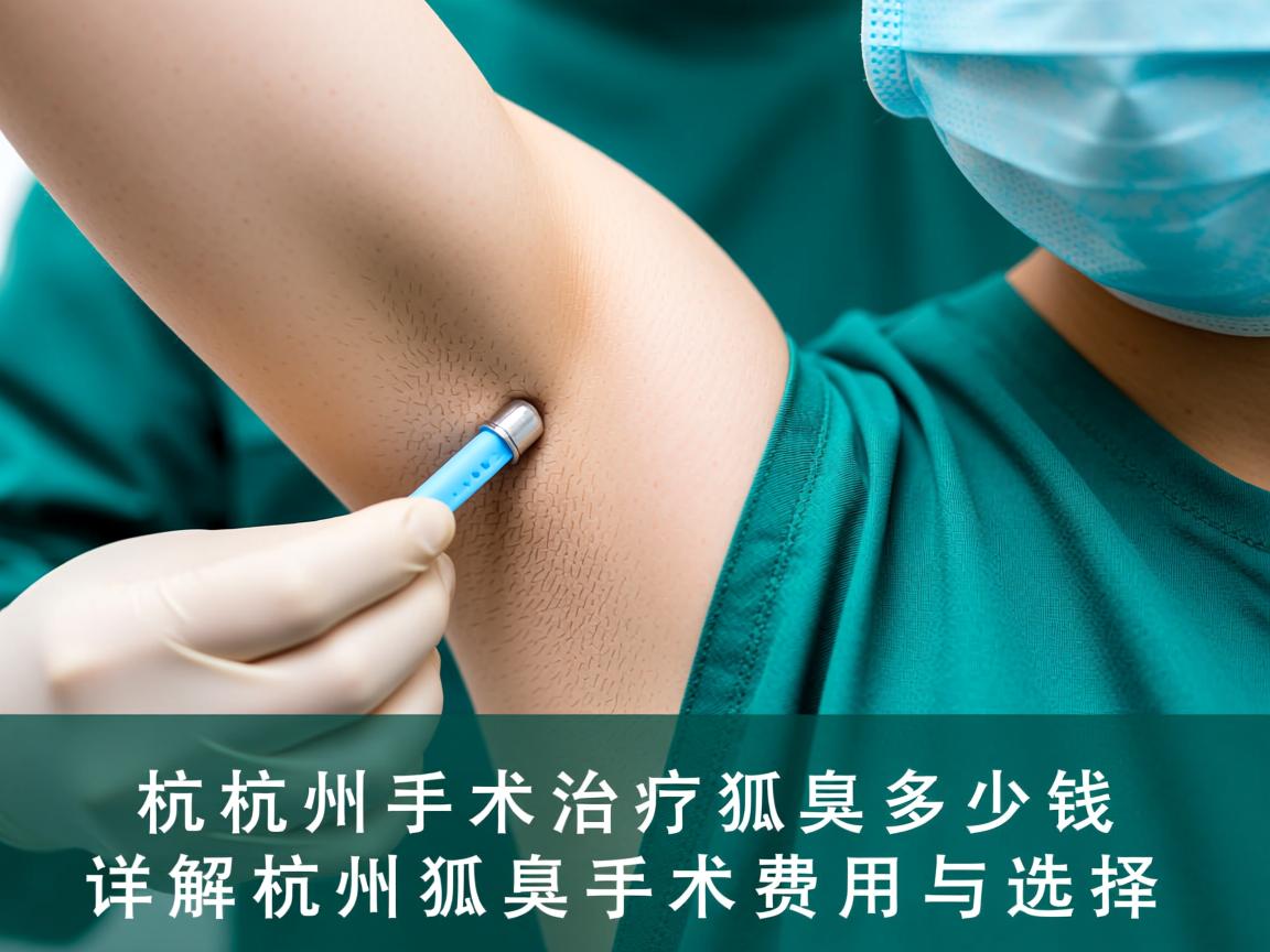 杭州手术治疗狐臭多少钱,详解杭州狐臭手术费用与选择 杭州手术治疗狐臭多少钱,详解杭州狐臭手术费用与选择