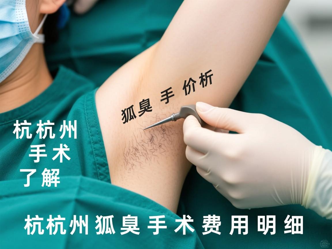 杭州狐臭手术价格解析,了解杭州狐臭手术费用明细 杭州狐臭手术价格解析,了解杭州狐臭手术费用明细