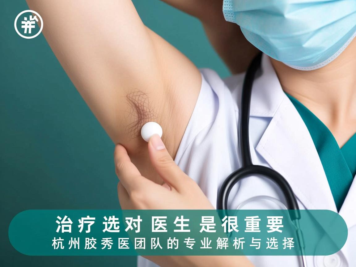腋臭治疗选对医生很重要，杭州腋秀医生团队的专业解析与选择