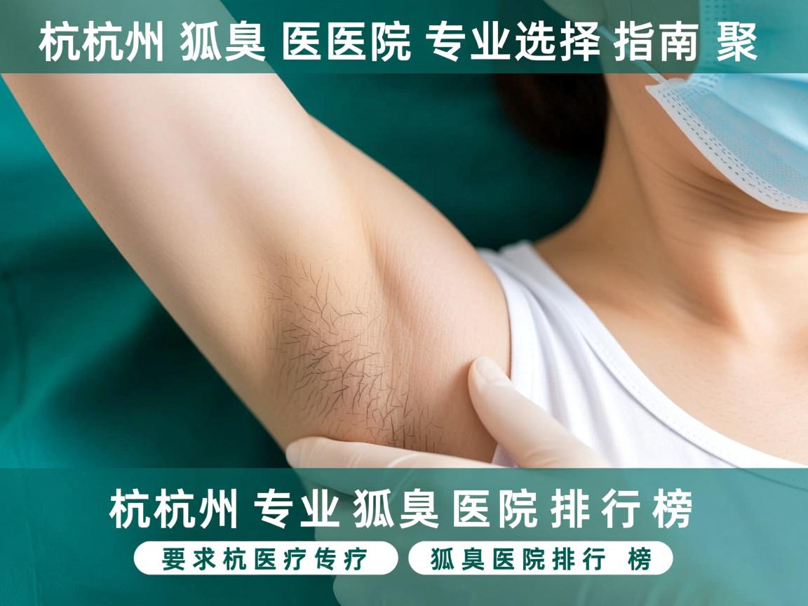 杭州狐臭医院专业选择指南,聚焦杭州专业狐臭医院排行榜 杭州狐臭医院专业选择指南,聚焦杭州专业狐臭医院排行榜