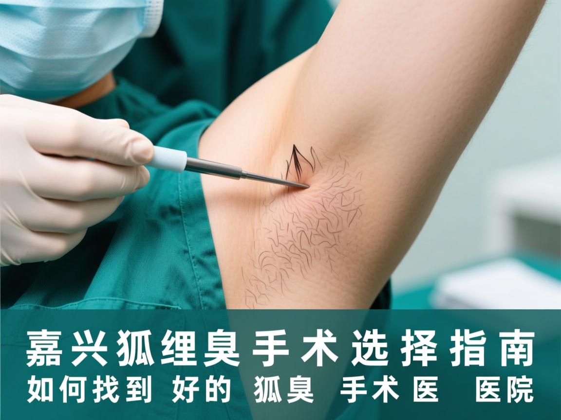 嘉兴狐臭手术选择指南，如何找到好的狐臭手术医院