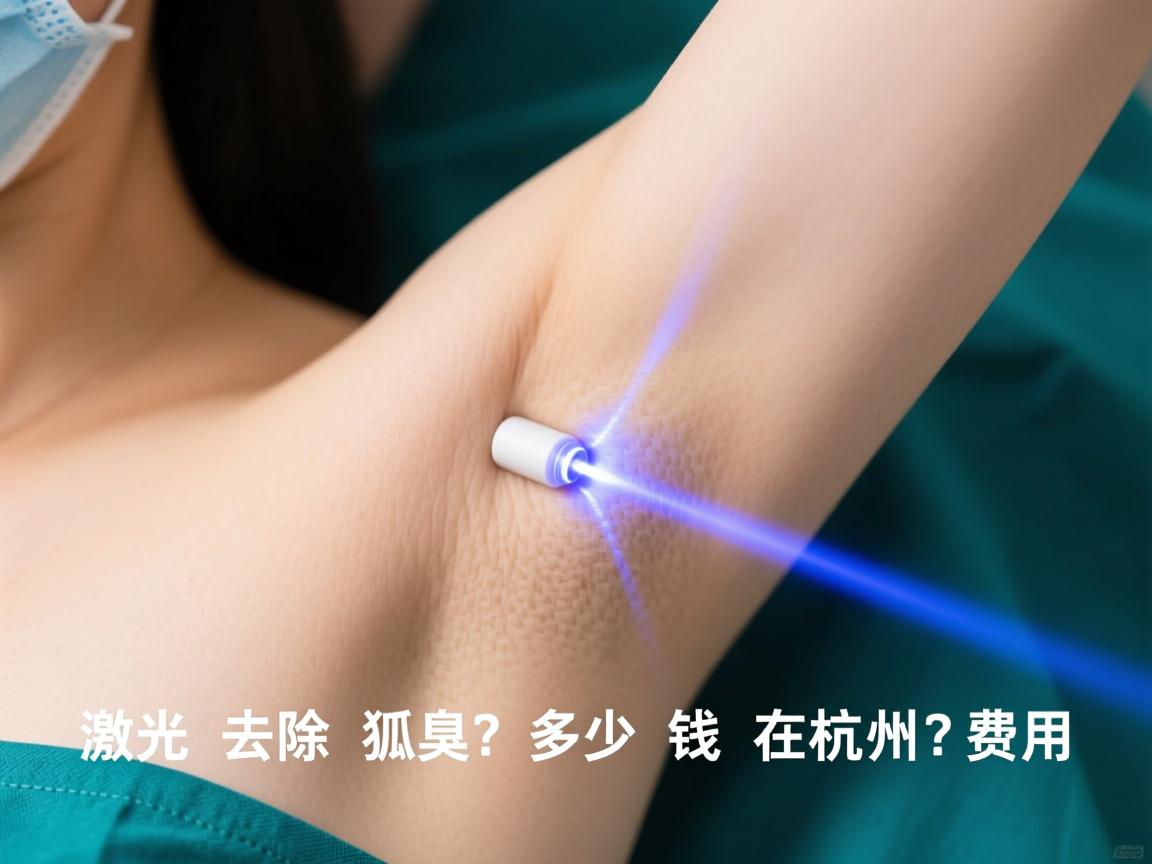 激光去除狐臭多少钱在杭州？解析杭州激光去除狐臭的费用