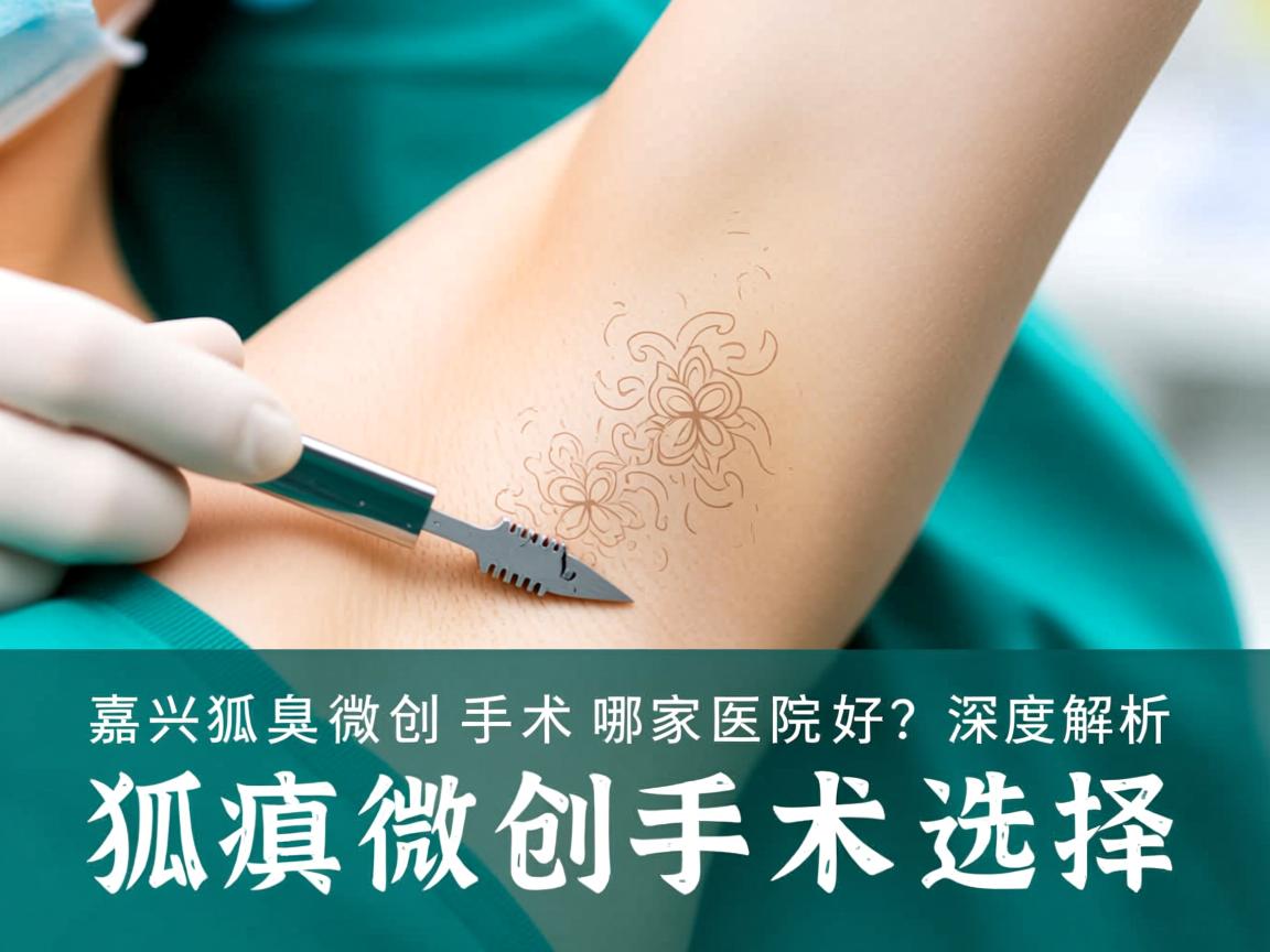嘉兴狐臭微创手术哪家医院好？深度解析狐臭微创手术选择
