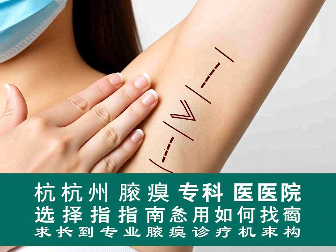 杭州腋臭专科医院选择指南,如何找到专业腋臭诊疗机构 杭州腋臭专科医院选择指南,如何找到专业腋臭诊疗机构