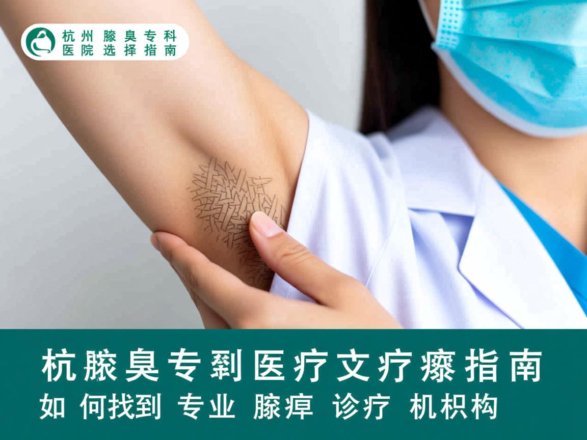杭州腋臭专科医院选择指南,如何找到专业腋臭诊疗机构 杭州腋臭专科医院选择指南,如何找到专业腋臭诊疗机构