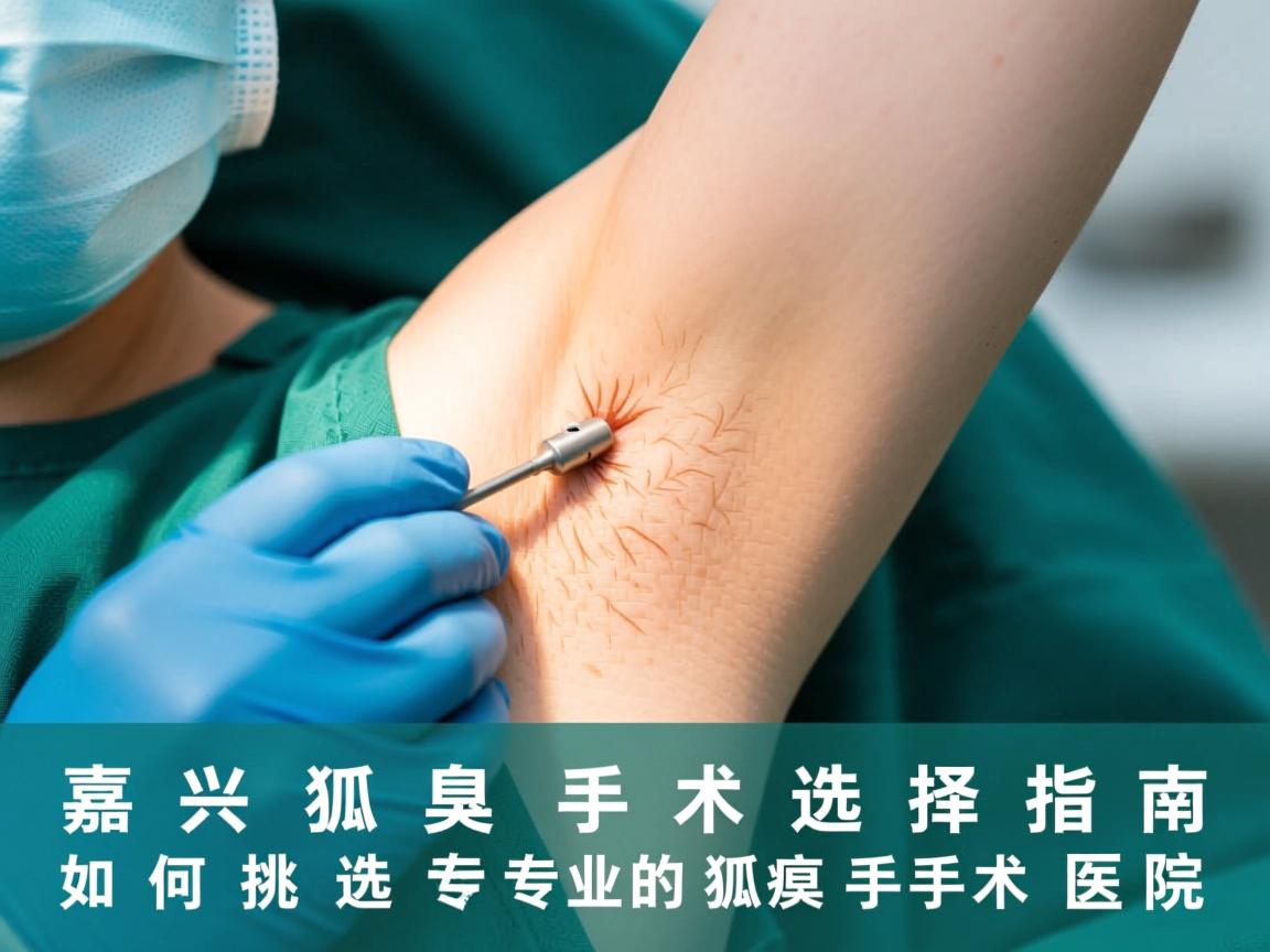 嘉兴狐臭手术选择指南，如何挑选专业的狐臭手术医院