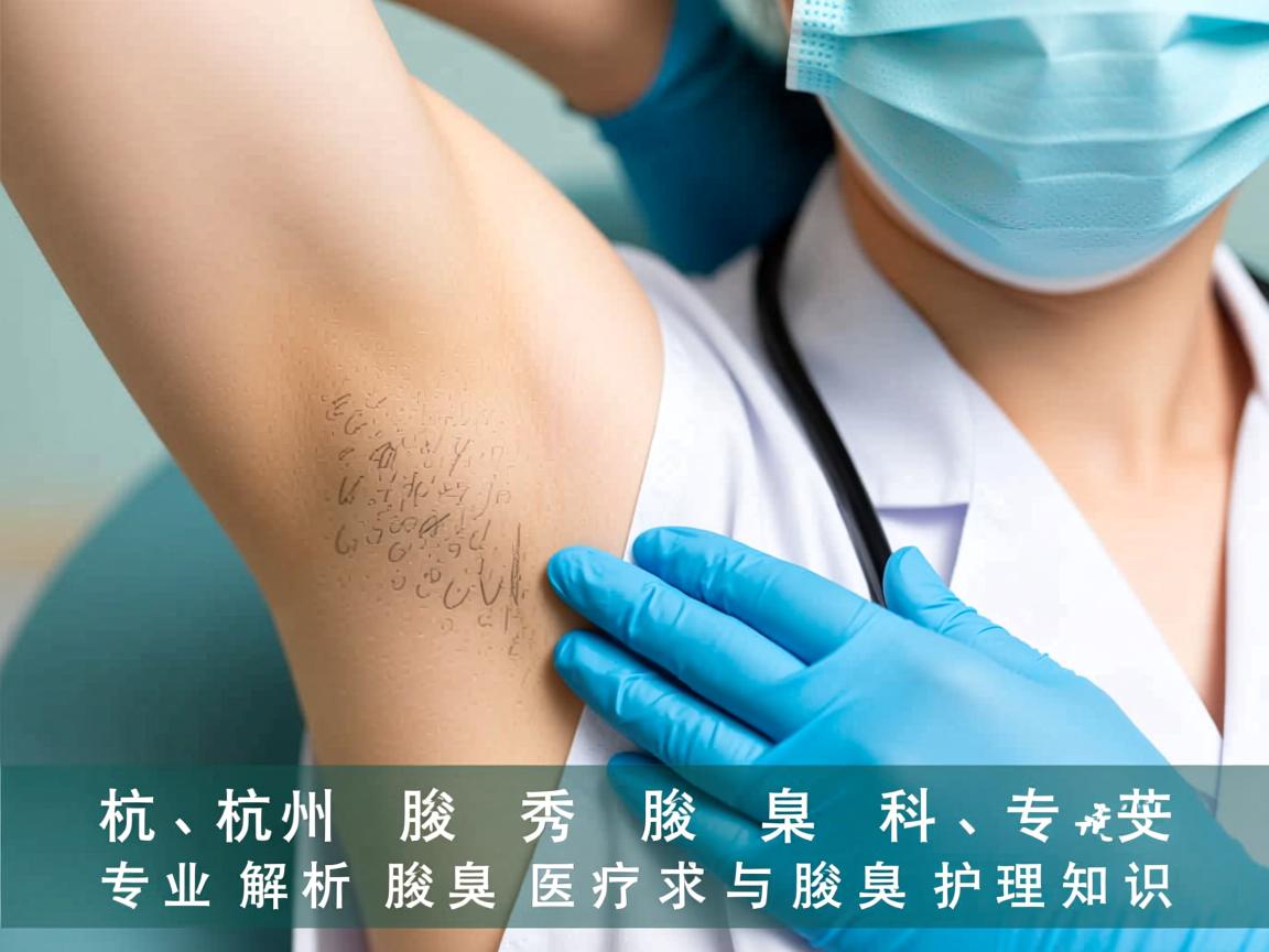 杭州腋秀腋臭专科，专业解析腋臭医疗与腋臭护理知识