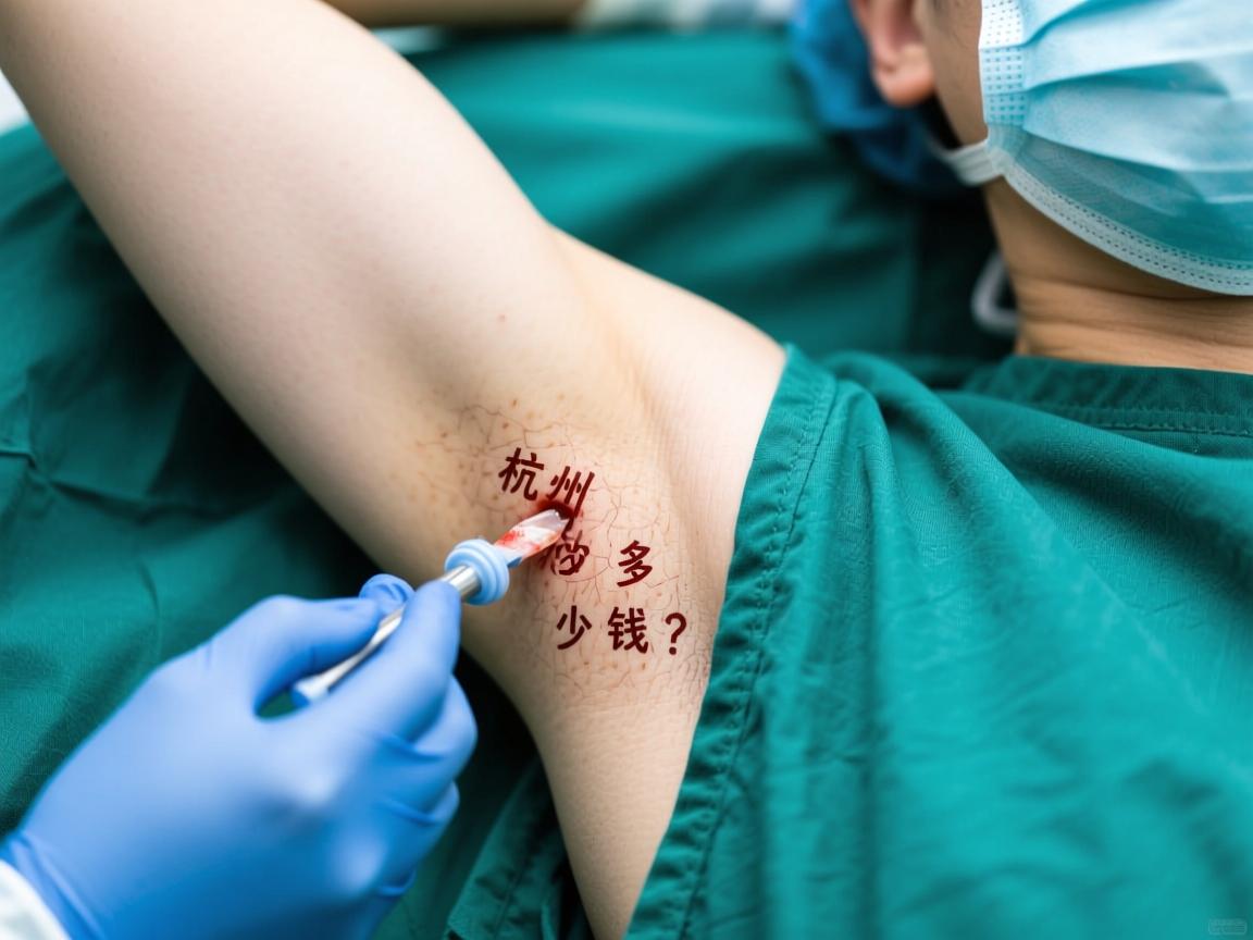 杭州腋臭微创手术多少钱？详解杭州腋臭手术费用与选择