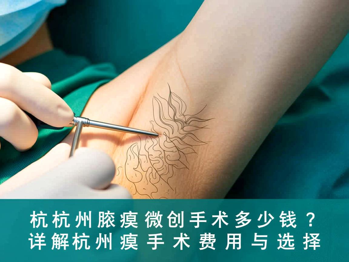 杭州腋臭微创手术多少钱？详解杭州腋臭手术费用与选择