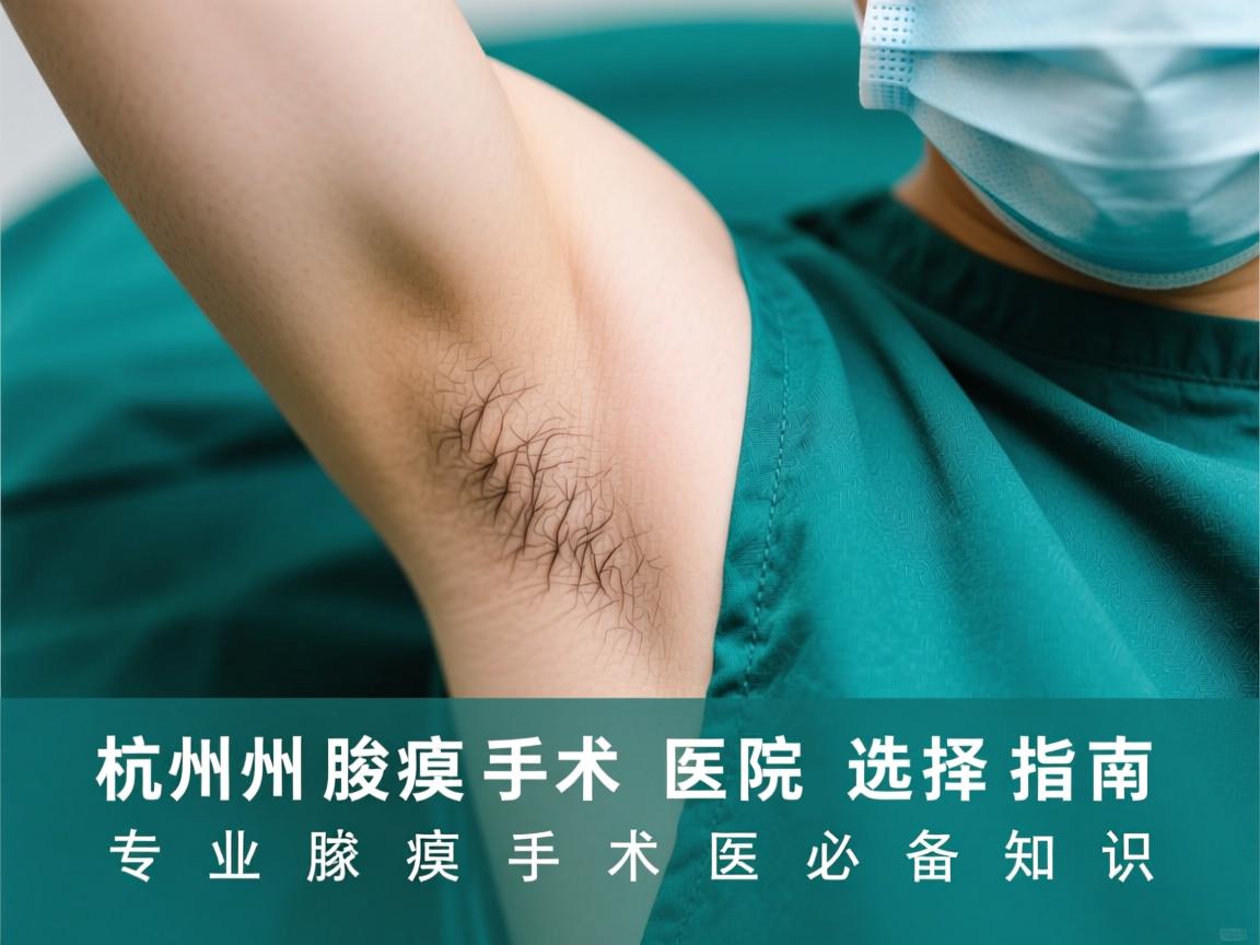 杭州腋臭手术医院选择指南,专业腋臭手术的必备知识 杭州腋臭手术医院选择指南,专业腋臭手术的必备知识