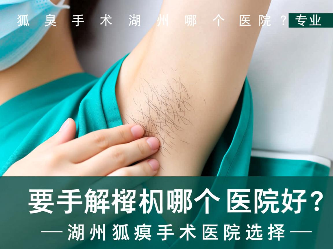 狐臭手术湖州哪个医院好？专业解析湖州狐臭手术医院选择