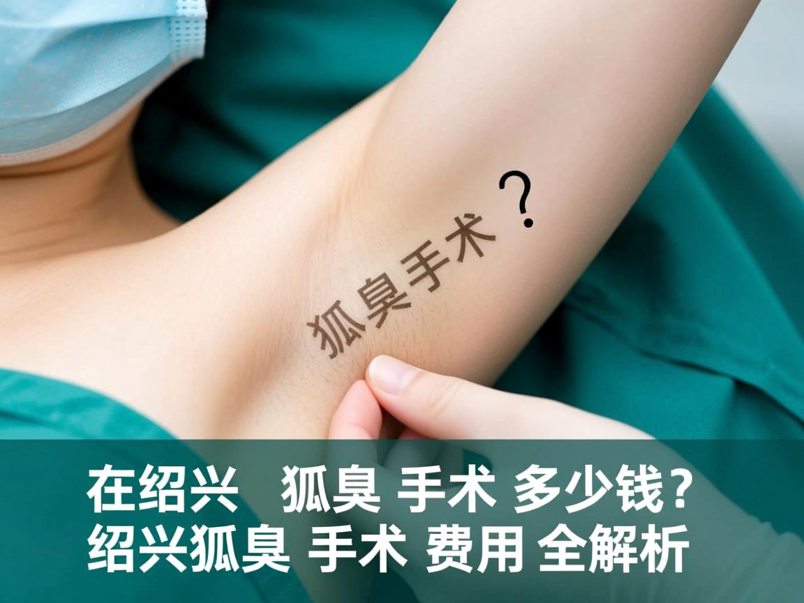 在绍兴做狐臭手术多少钱？绍兴狐臭手术费用全解析