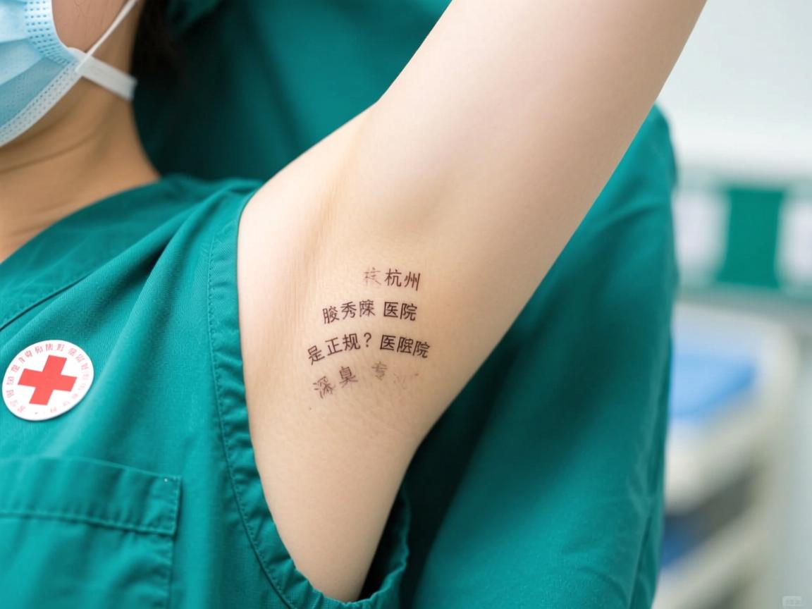 杭州腋秀医院是正规医院吗?深度解析杭州腋秀腋臭专科的正规性与专业性 杭州腋秀医院是正规医院吗?深度解析杭州腋秀腋臭专科的正规性与专业性